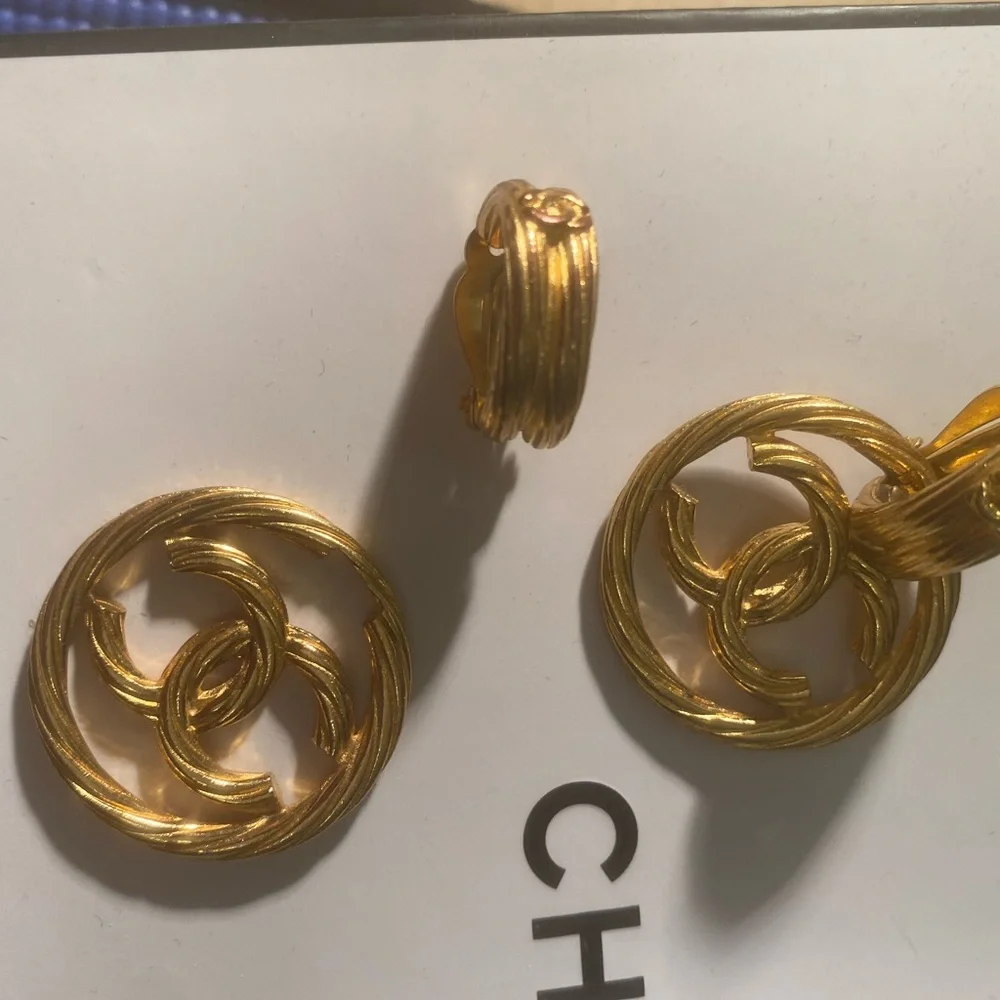 Vintage Chanel convertible earrings